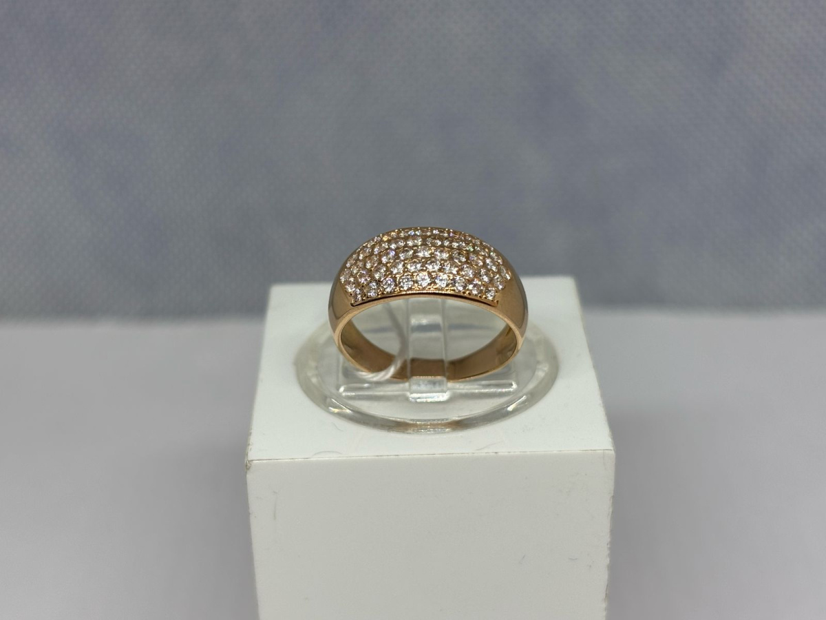 КОЛКМИ585 КОЛЬЦО С КАМНЯМИ (Au 585)