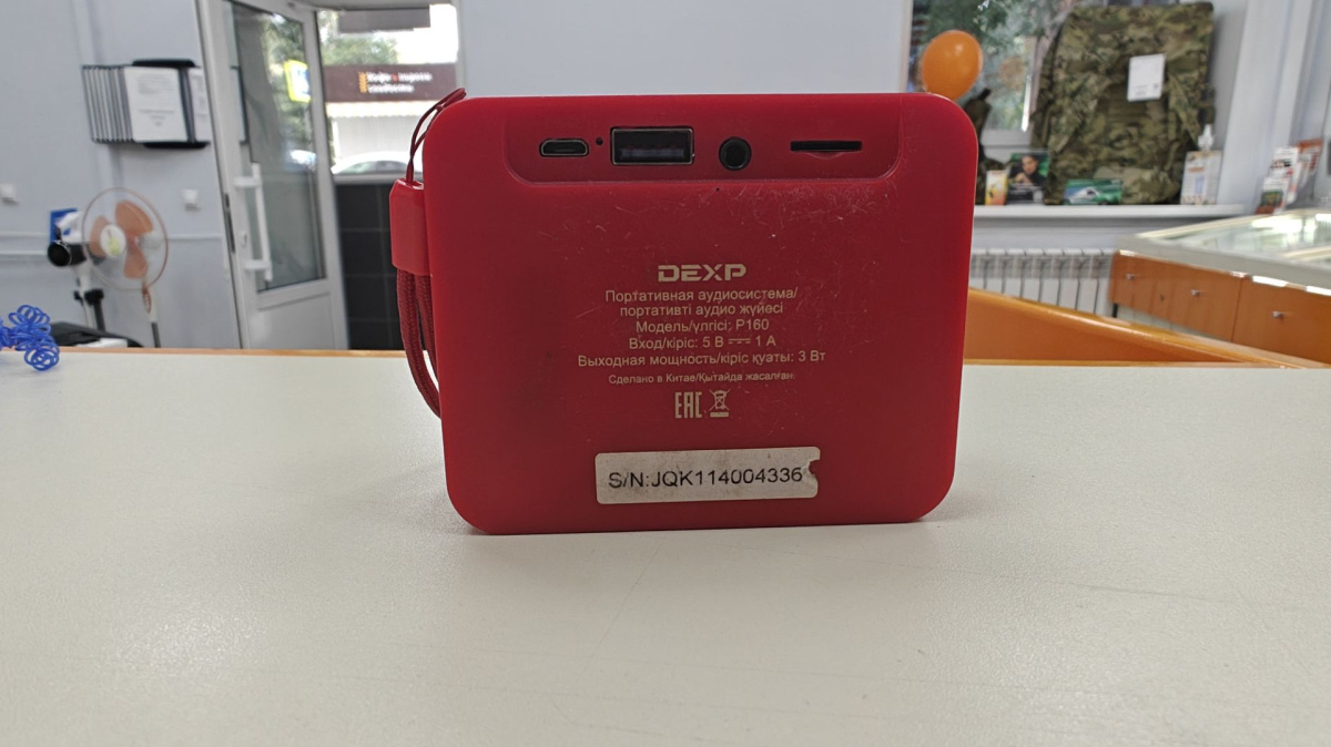 Портативная акустика DEXP P160