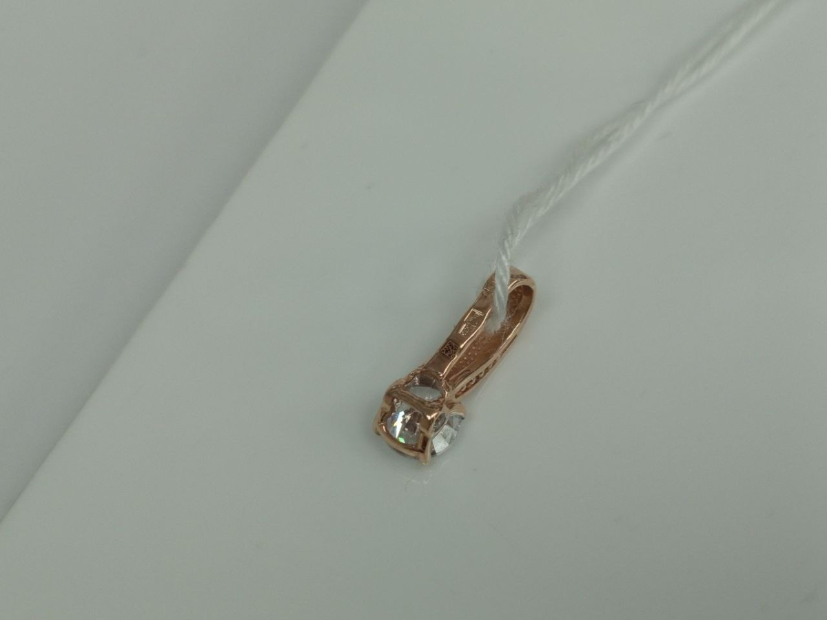 ПОДКМ585 ПОДВЕСКА С КАМНЕМ (Au 585)