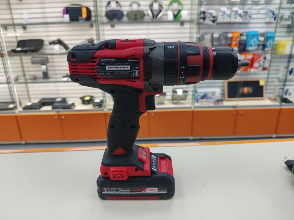Шуруповерт Einhell TE-CD18/48