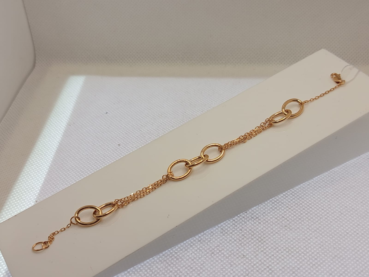 БРАСЛЕТ ФАНТАЗИЯ без камня (Au 585)