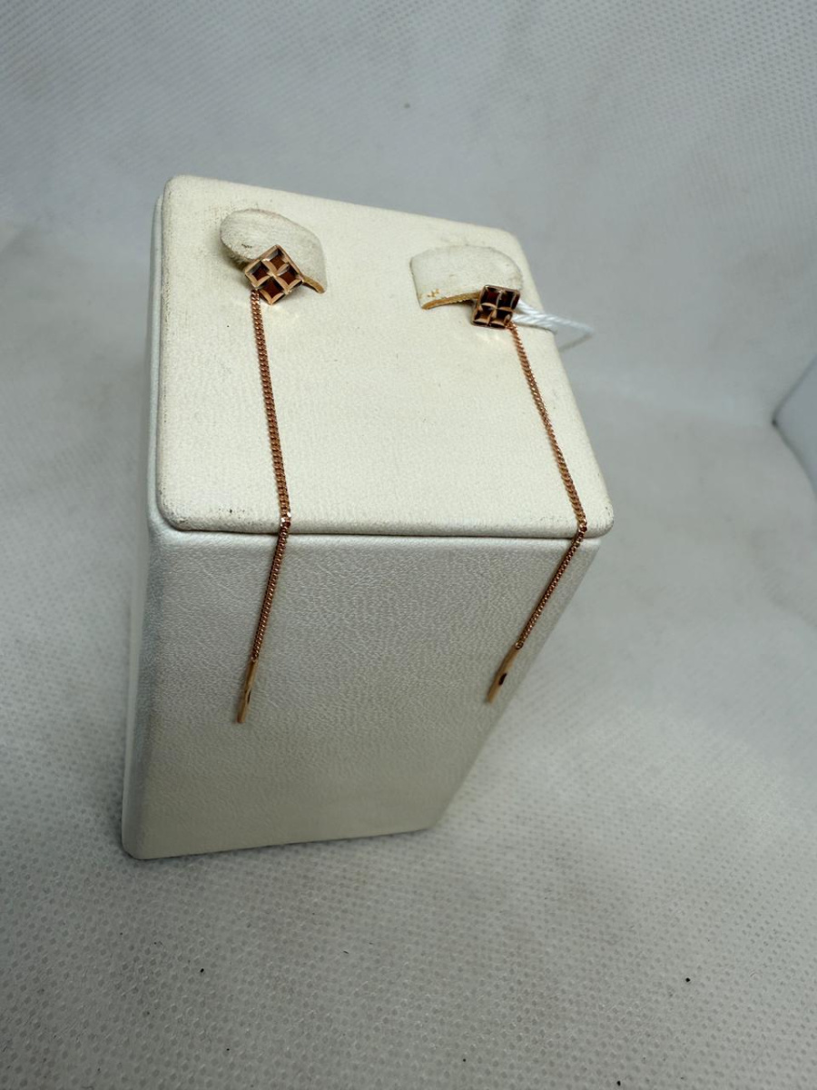 СЕРЬГИ ПРОДЕВКИ (Au 585)