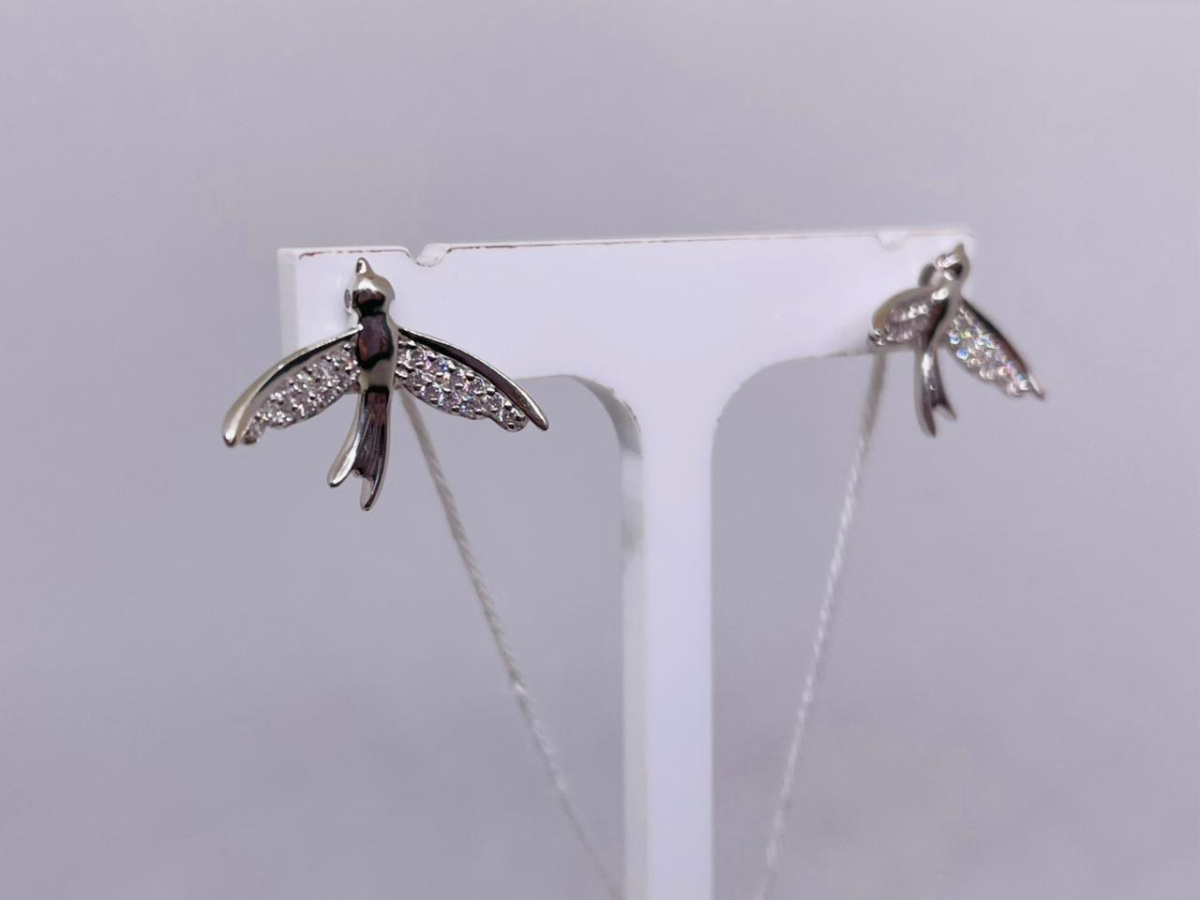 СПУС585 СЕРЬГИ ПУСЕТЫ (Au 585)