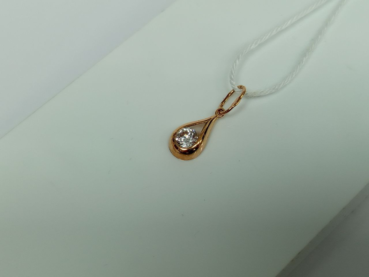 ПОДВЕСКА С КАМНЕМ (Au 585)