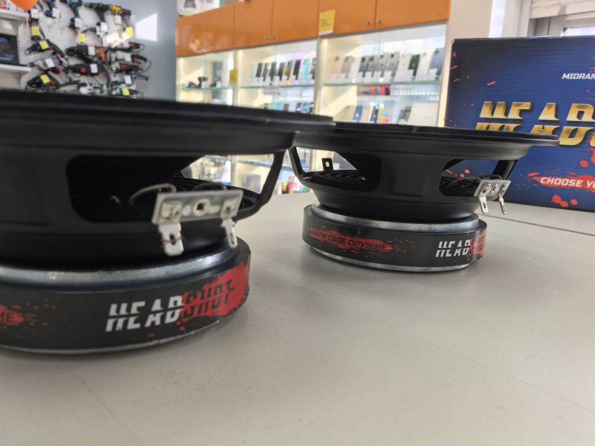 Автоакустика передняя Kicx Headshot M65