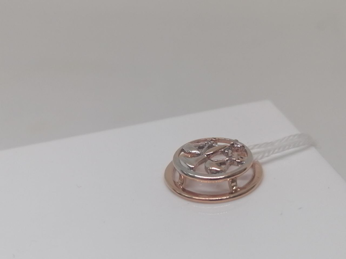 ПОДВЕСКА ЗНАК ЗОДИАКА ВЕСЫ Au 585