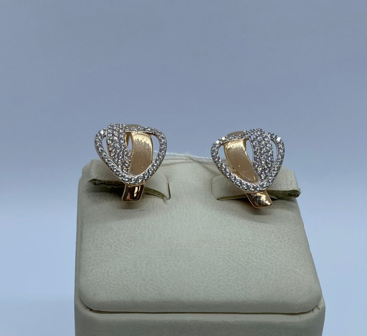 СЕРЬГИ С КАМНЯМИ (Au 585)