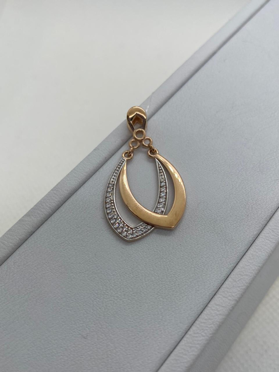 ПОДВЕСКА С КАМНЯМИ (Au 585)