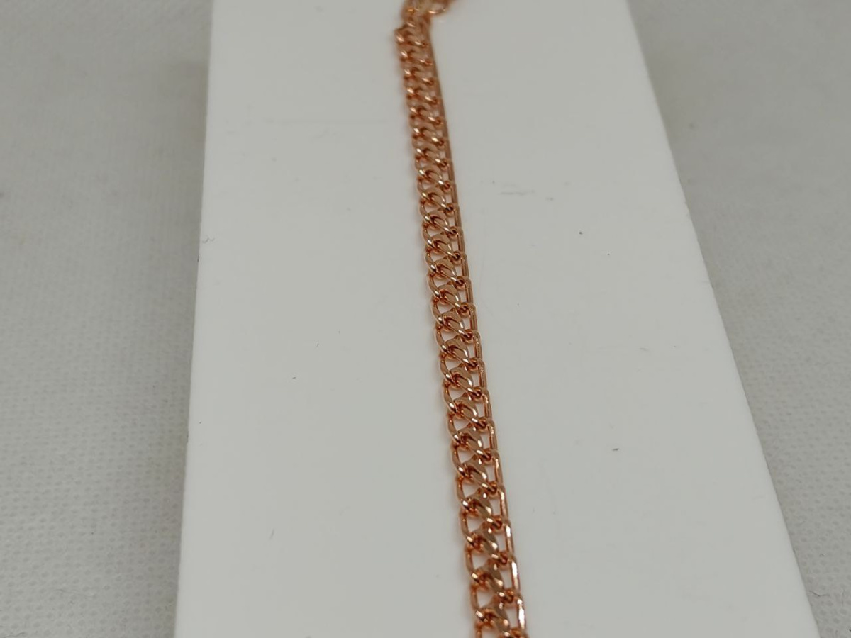 БРАСЛЕТ ПУСТОТЕЛЫЙ Царь (Au 585)