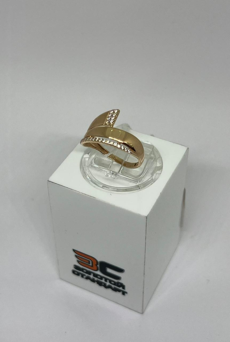 КОЛКМИ585 КОЛЬЦО С КАМНЯМИ (Au 585)