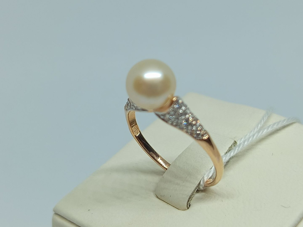 КОЛКМИ585 КОЛЬЦО С КАМНЯМИ (Au 585)