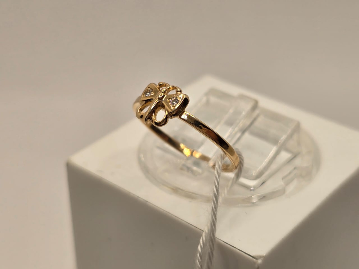 КОЛКМИ585 КОЛЬЦО С КАМНЯМИ (Au 585)