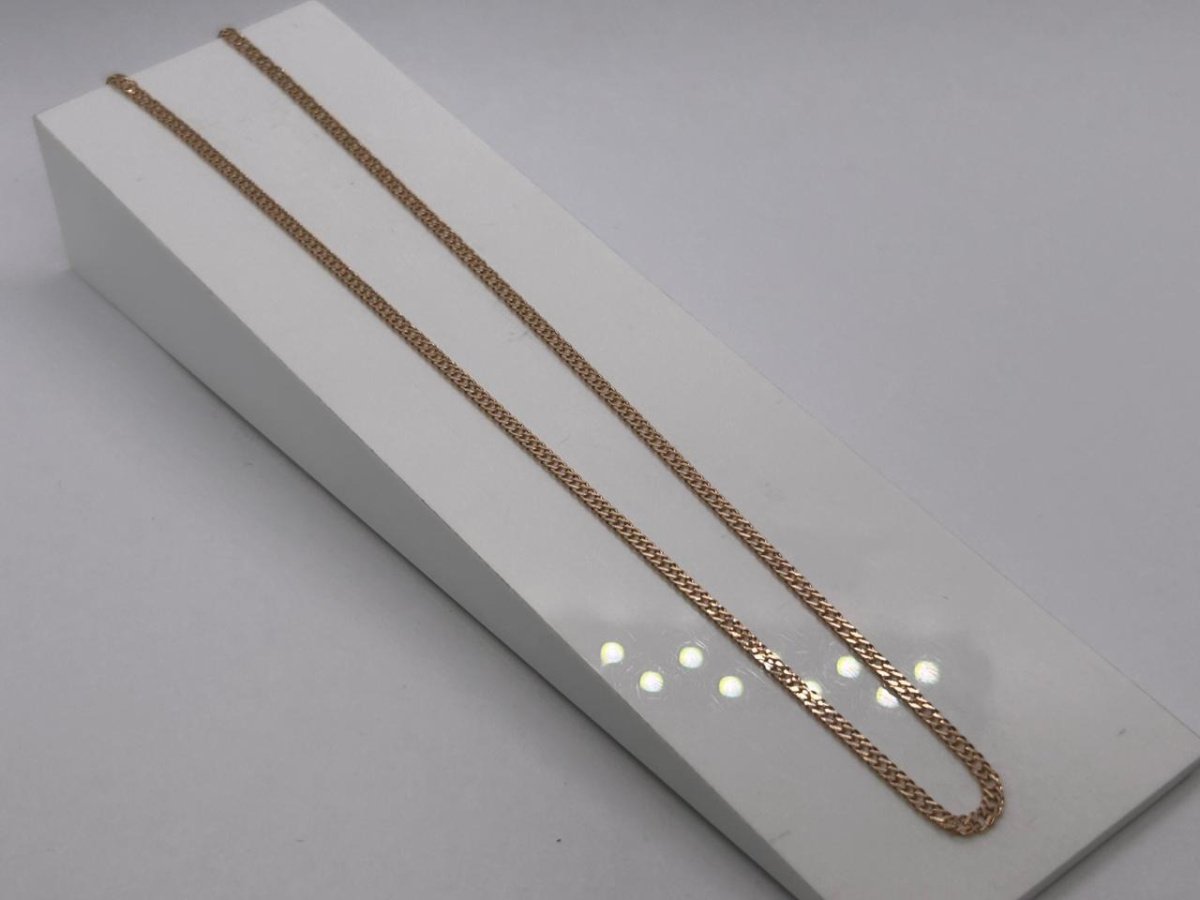 ЦЛР2585 ЦЕПЬ ПОЛНОВЕСНАЯ Ромб двойной (Au 585)