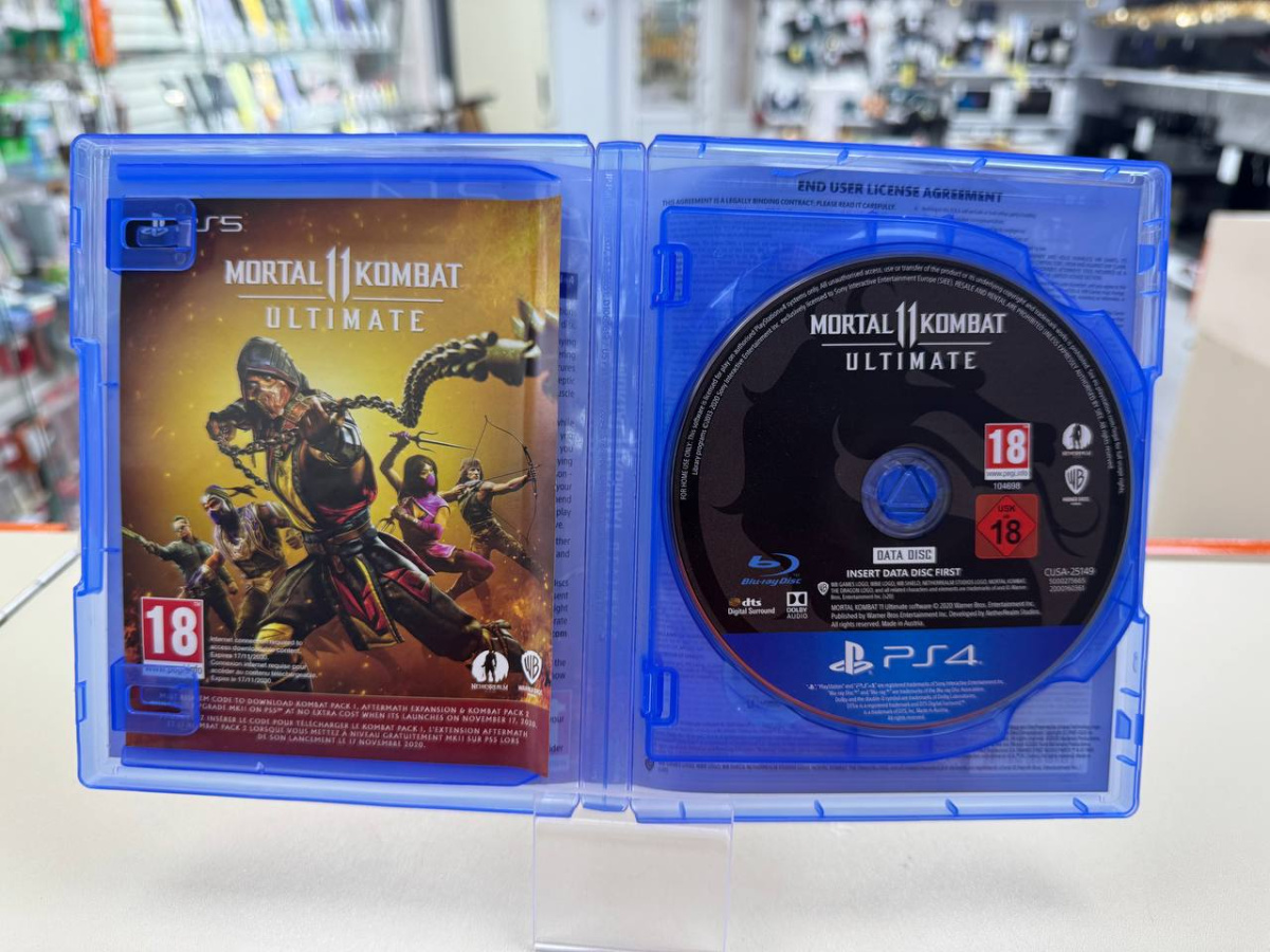 Игра Playstation 4 Mortal Kombat 11 Ultimate