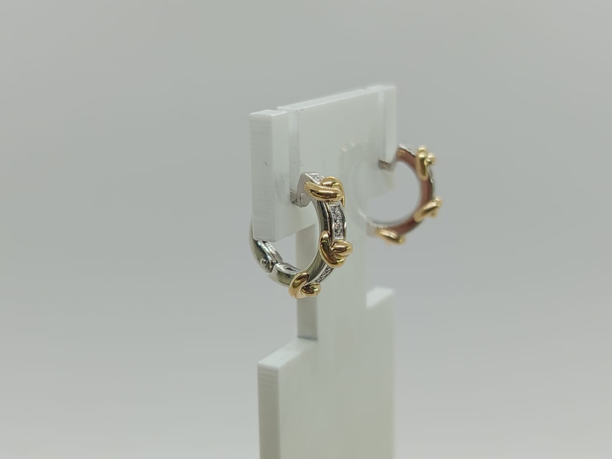 СЕРЬГИ С КАМНЯМИ (Au 585)