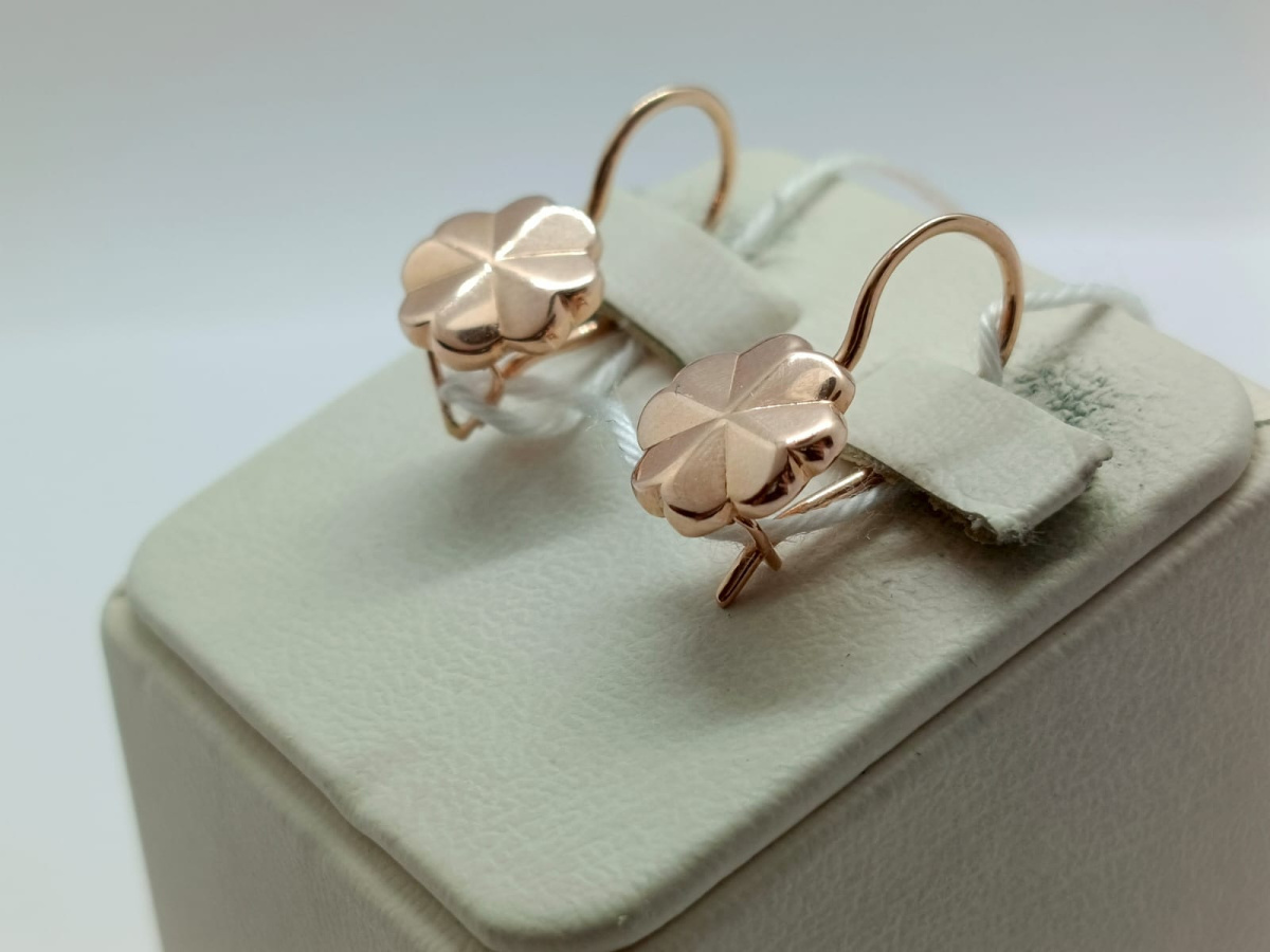 СЕРЬГИ БЕЗ КАМНЯ (Au 583)