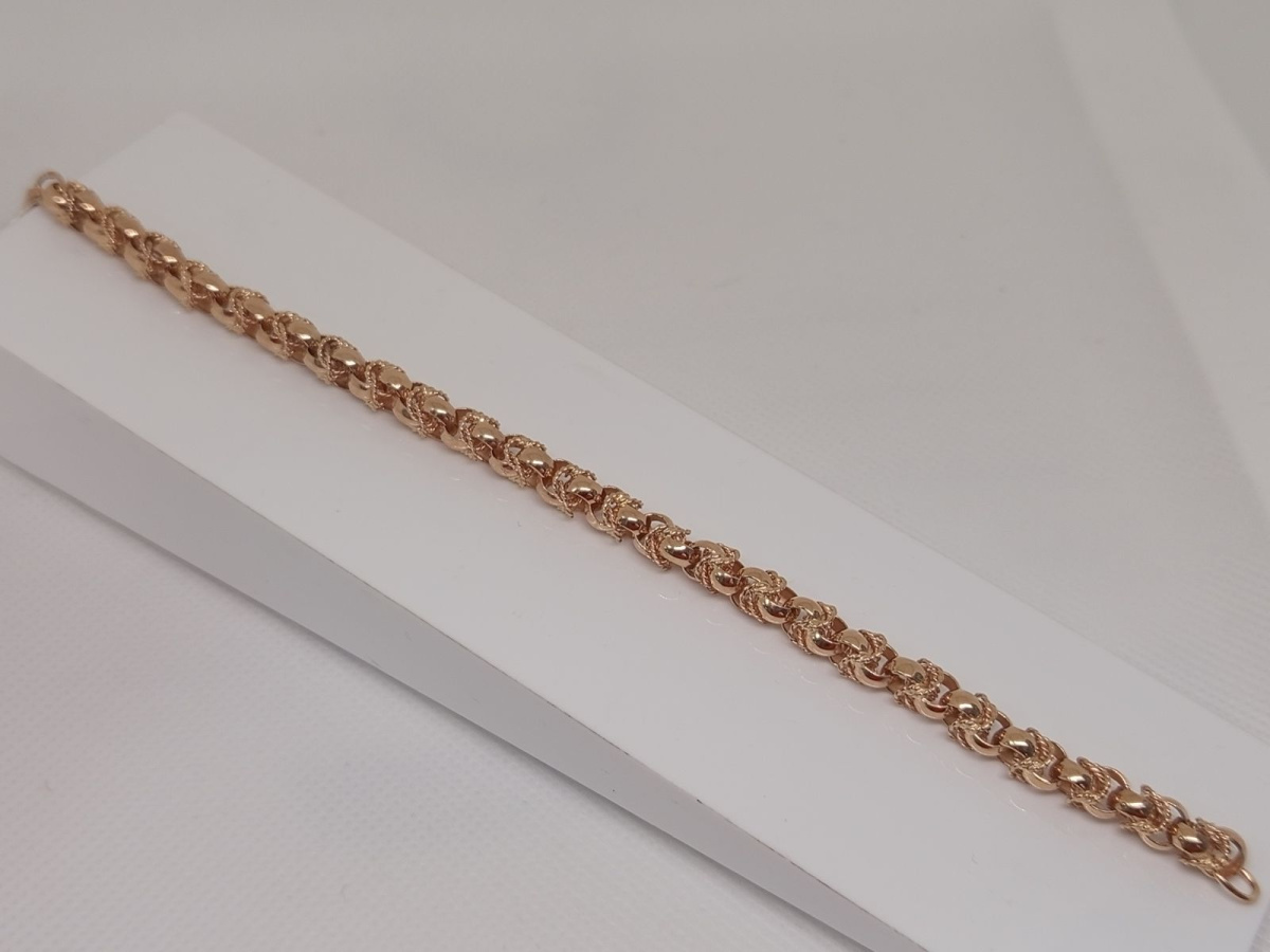 БРАСЛЕТ ПОЛНОВЕСНЫЙ (Au 585)