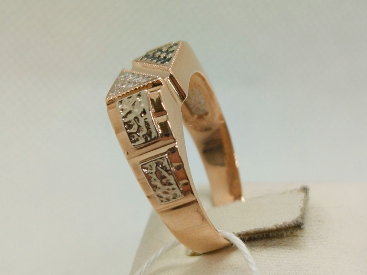 ПЕЧКМИ585 ПЕЧАТКА С КАМНЯМИ (Au 585)