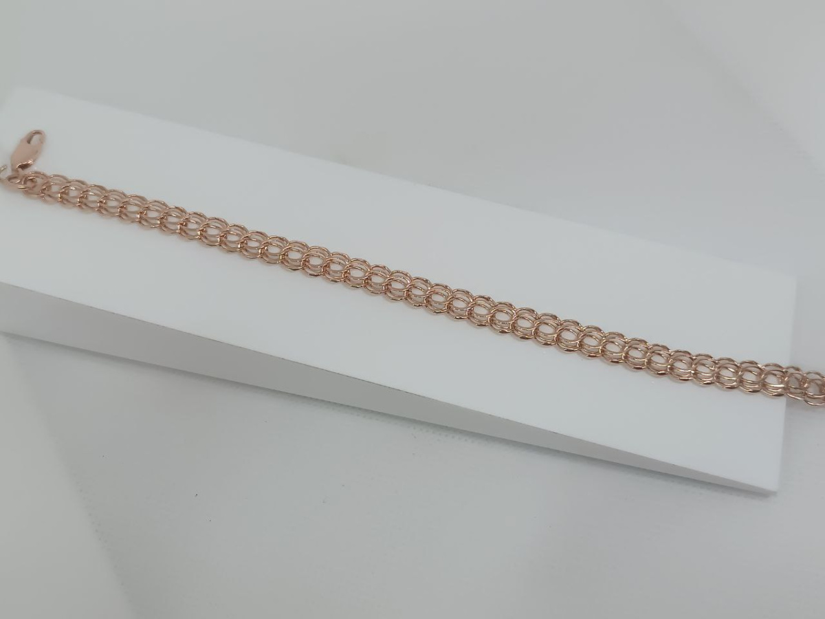 БРАСЛЕТ ПОЛНОВЕСНЫЙ Итальянка Au 585