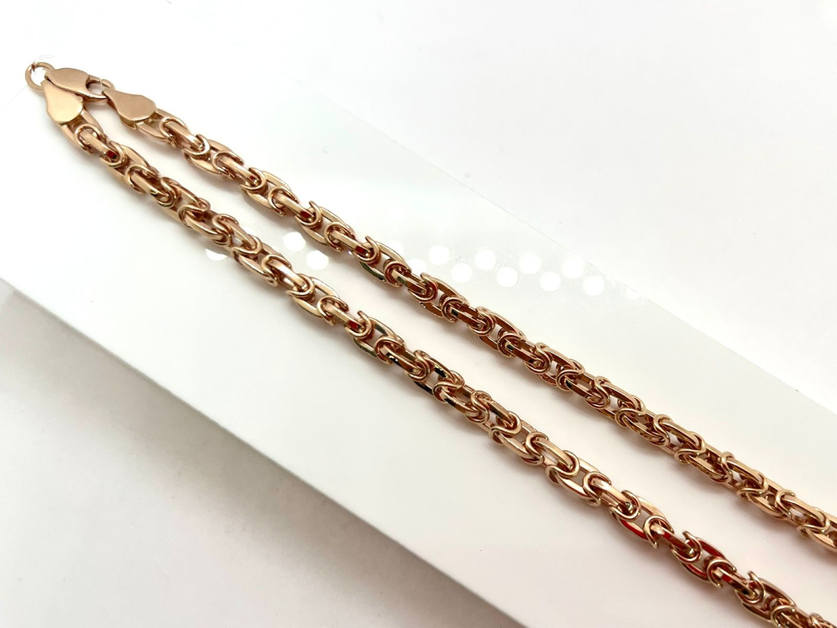 МБКВ120 ЦЕПЬ ПУСТОТЕЛАЯ Фантазия (Au 585)