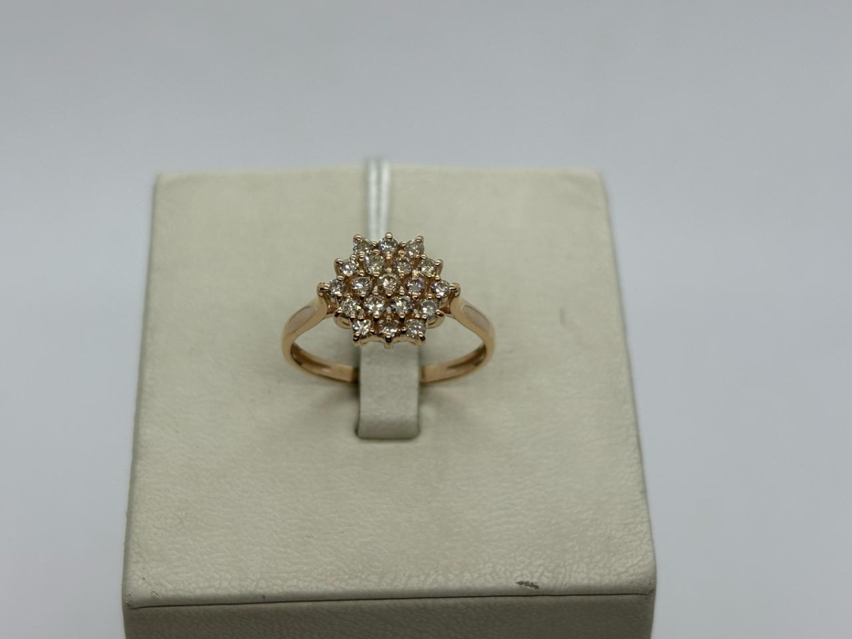 КОЛЬЦО БРИЛЛИАНТ Au 585