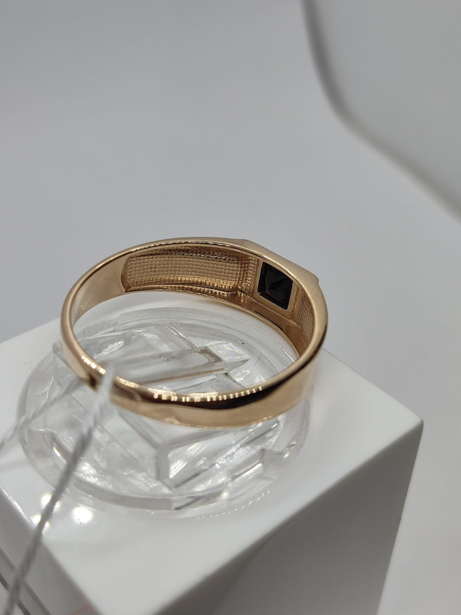 ПЕЧАТКА С КАМНЕМ (Au 585)