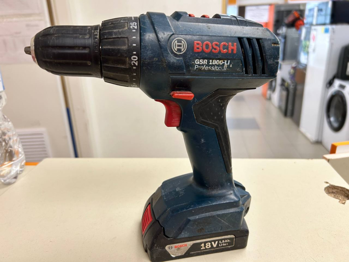 Шуруповерт Bosch GSR 1800-LI PROFESSIONAL