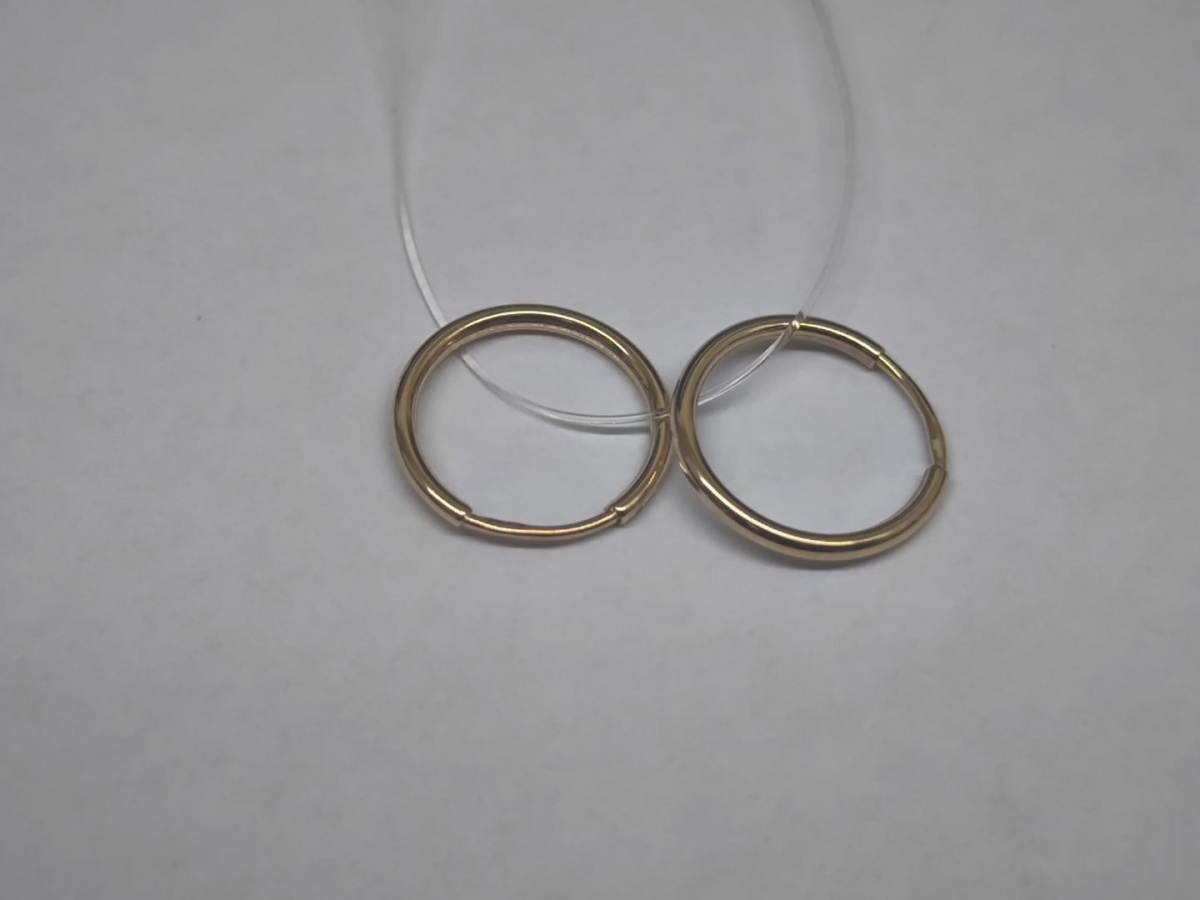 СЕРЬГИ КОНГО (Au 585)