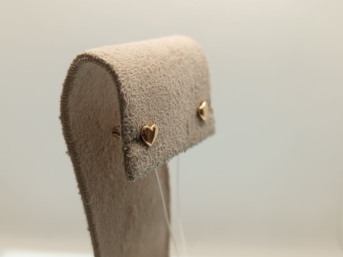 СЕРЬГИ ПУСЕТЫ без камня (Au 585)