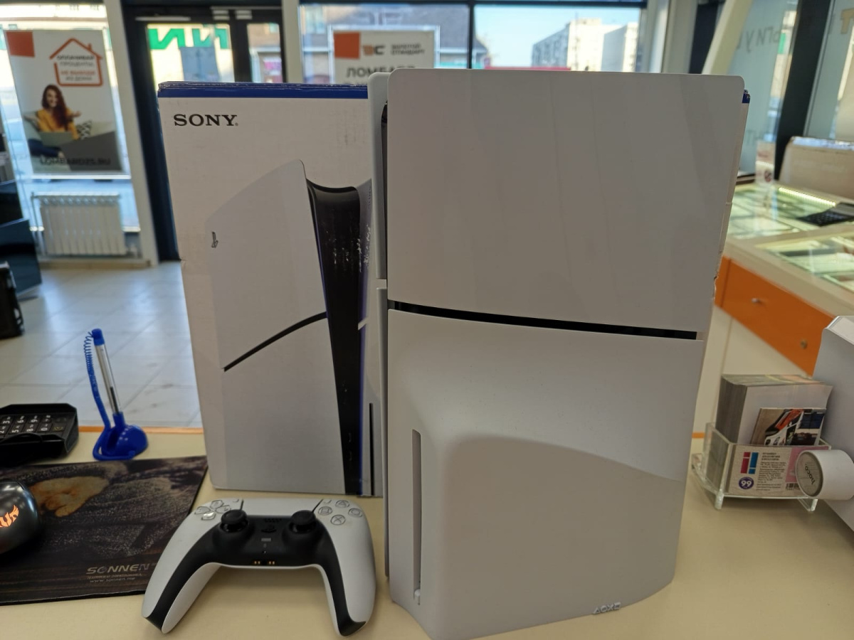Игровая приставка PlayStation 5 Slim 1TB (С дисководом)