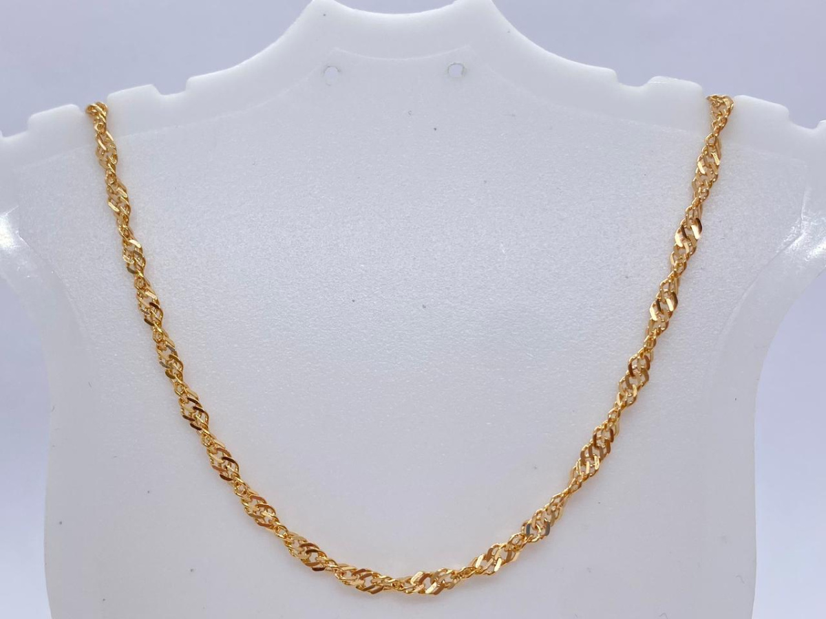 ЦЛСИ585 ЦЕПЬ ПОЛНОВЕСНАЯ Сингапур (Au 585) ЦЛСИ585 ЦЕПЬ ПОЛНОВЕСНАЯ Сингапур (Au 585)