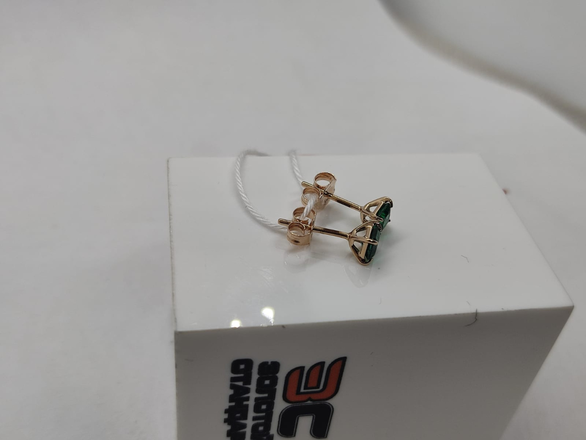 СГВЗ585 СЕРЬГИ ГВОЗДИКИ (Au 585)