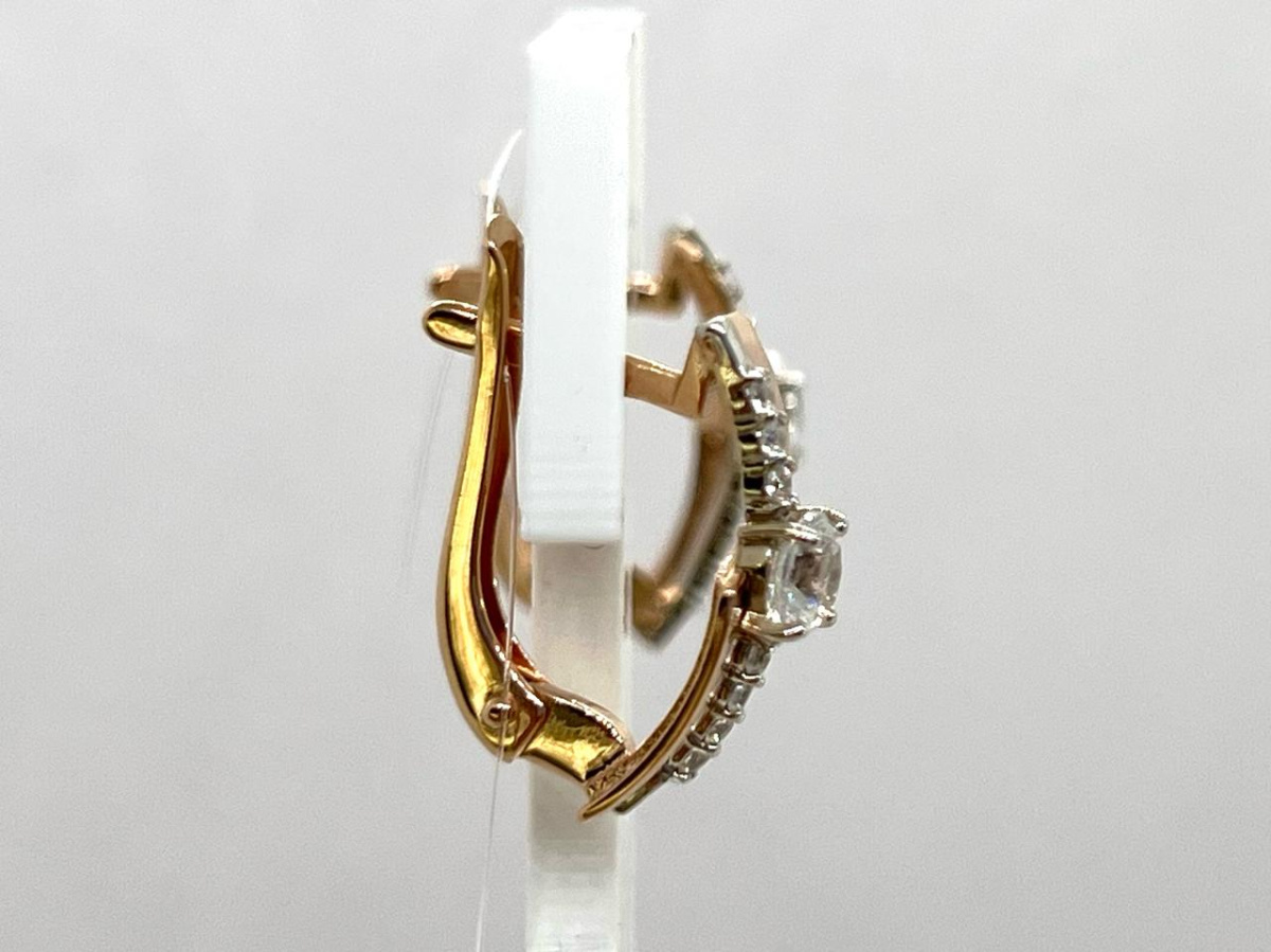 СЕРЬГИ С КАМНЯМИ (Au 585)