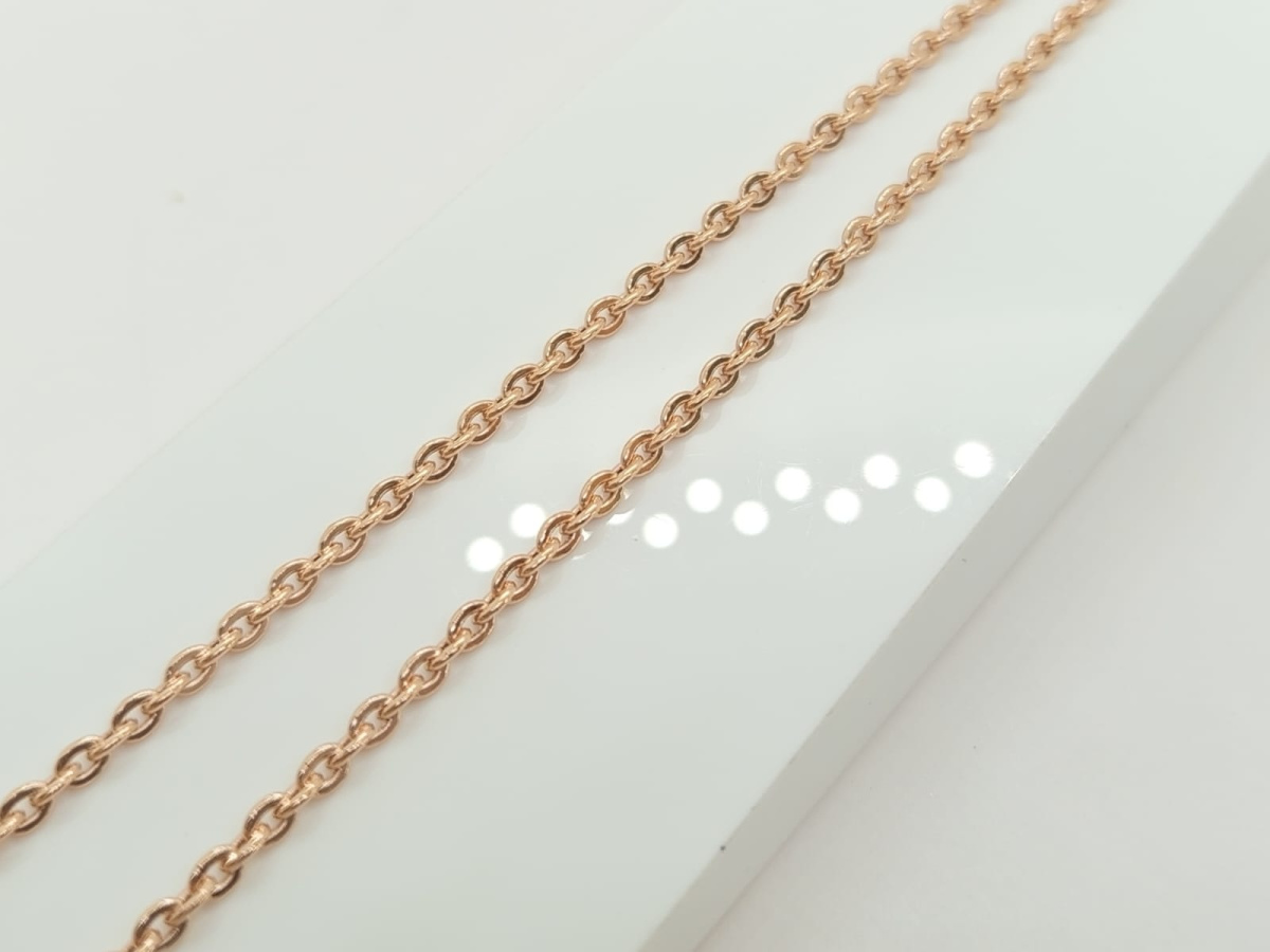 8080201П-50 ЦЕПЬ ПУСТОТЕЛАЯ Якорное (Au 585)