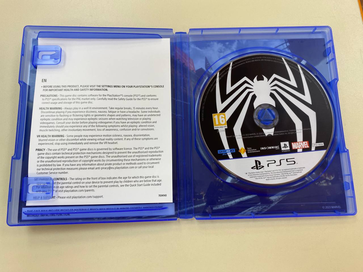 Игра Playstation 5 Spider-Man 2