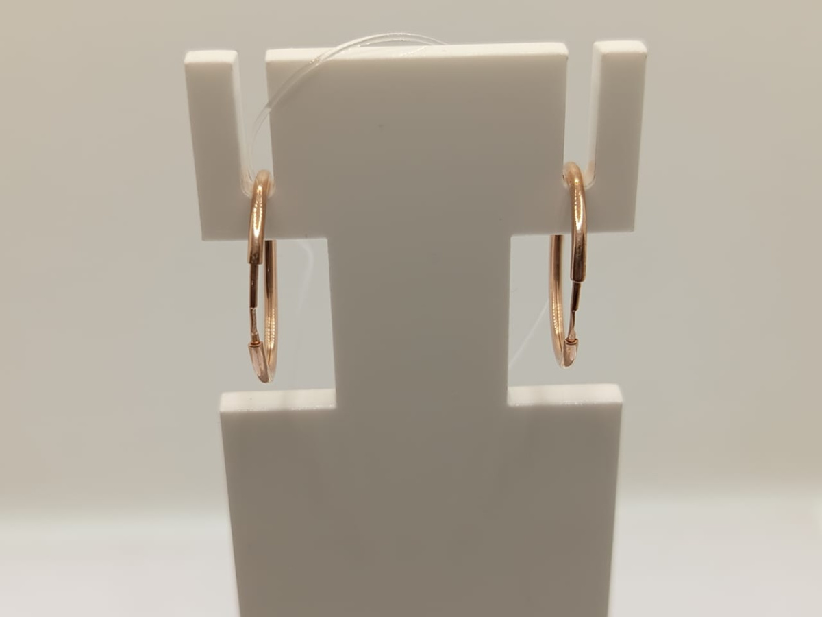 140058 СЕРЬГИ КОНГО (Au 585)