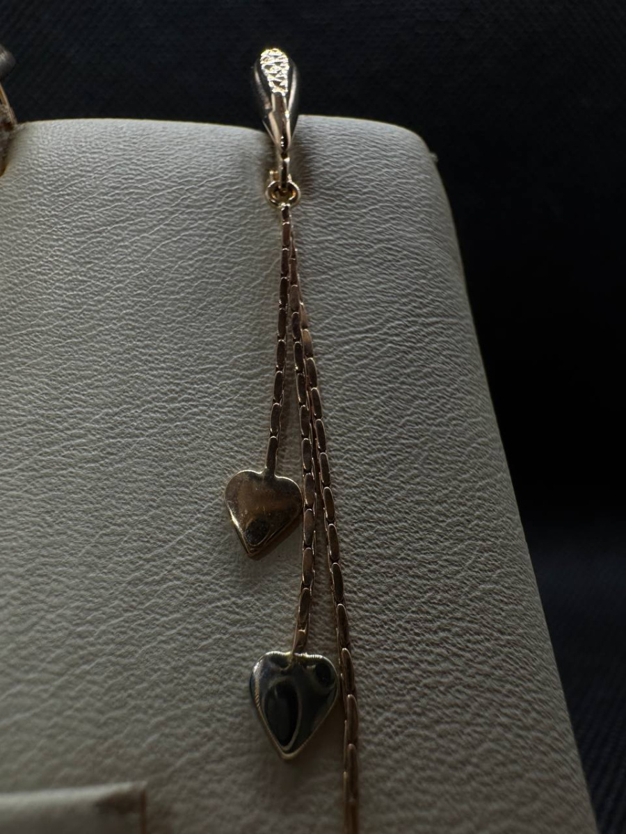 СБКМ585 СЕРЬГИ БЕЗ КАМНЯ (Au 585)