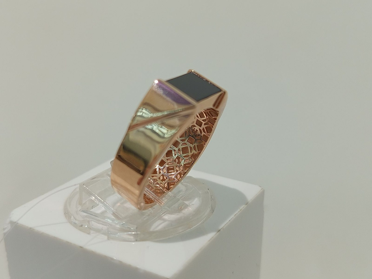 КОЛЬЦО ПЕЧАТКА с камнем (Au 585)