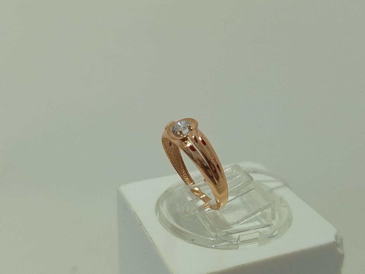 КОЛЬЦО С КАМНЕМ (Au 585)