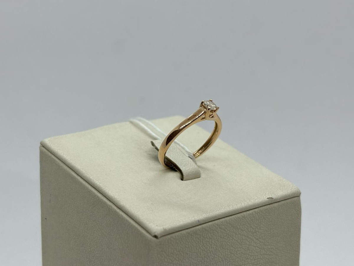 КОЛЬЦО БРИЛЛИАНТ Au 585