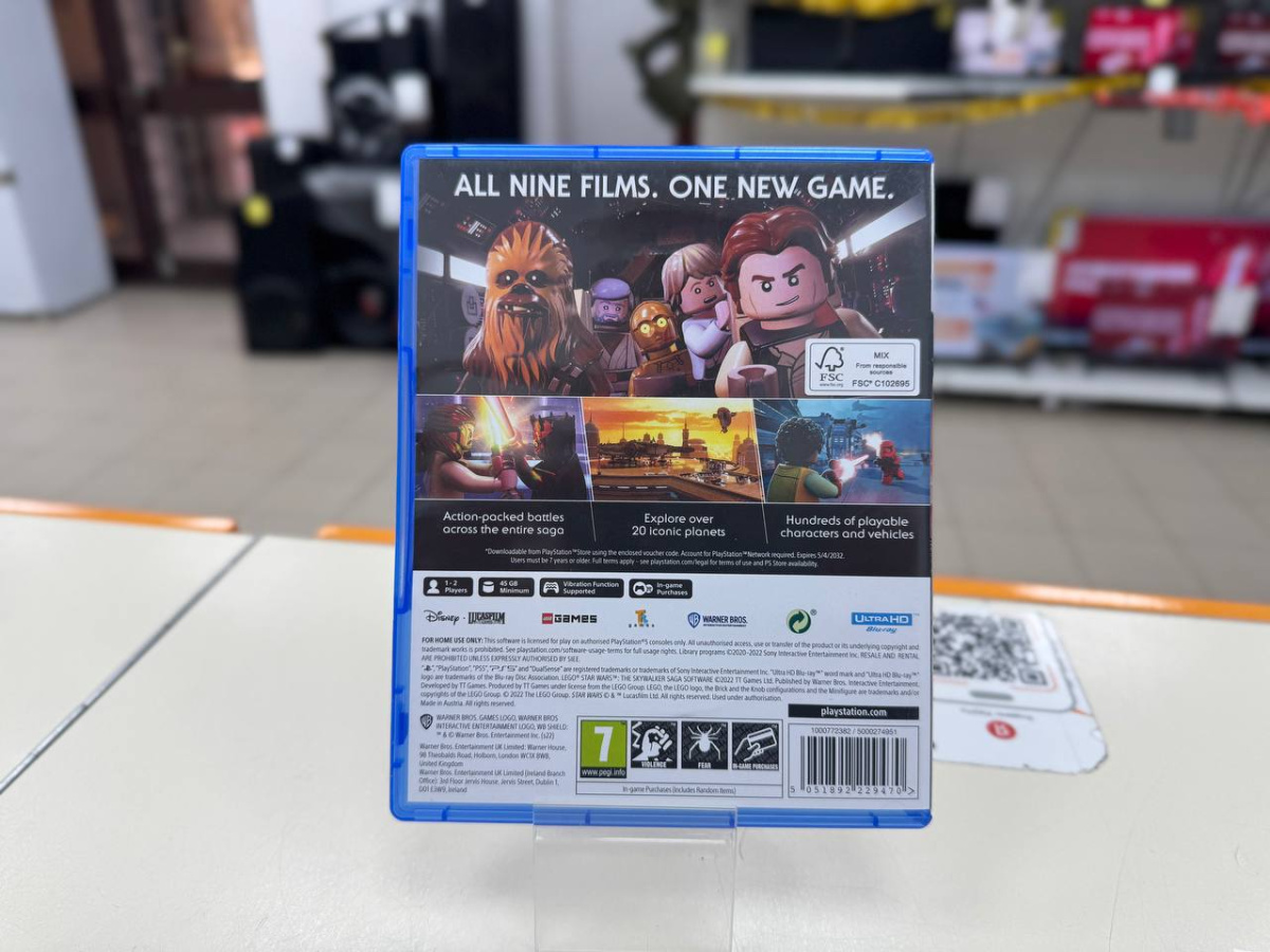 Игра Playstation 5 Star Wars The Skywalker Saga