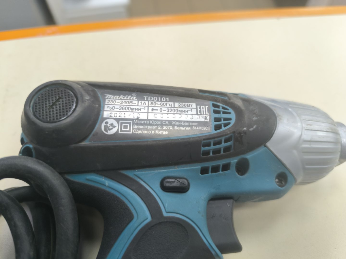 Шуруповерт Makita TD0101F