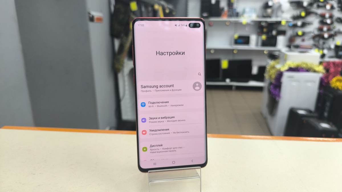 Смартфон Samsung Galaxy S10+ 8/128