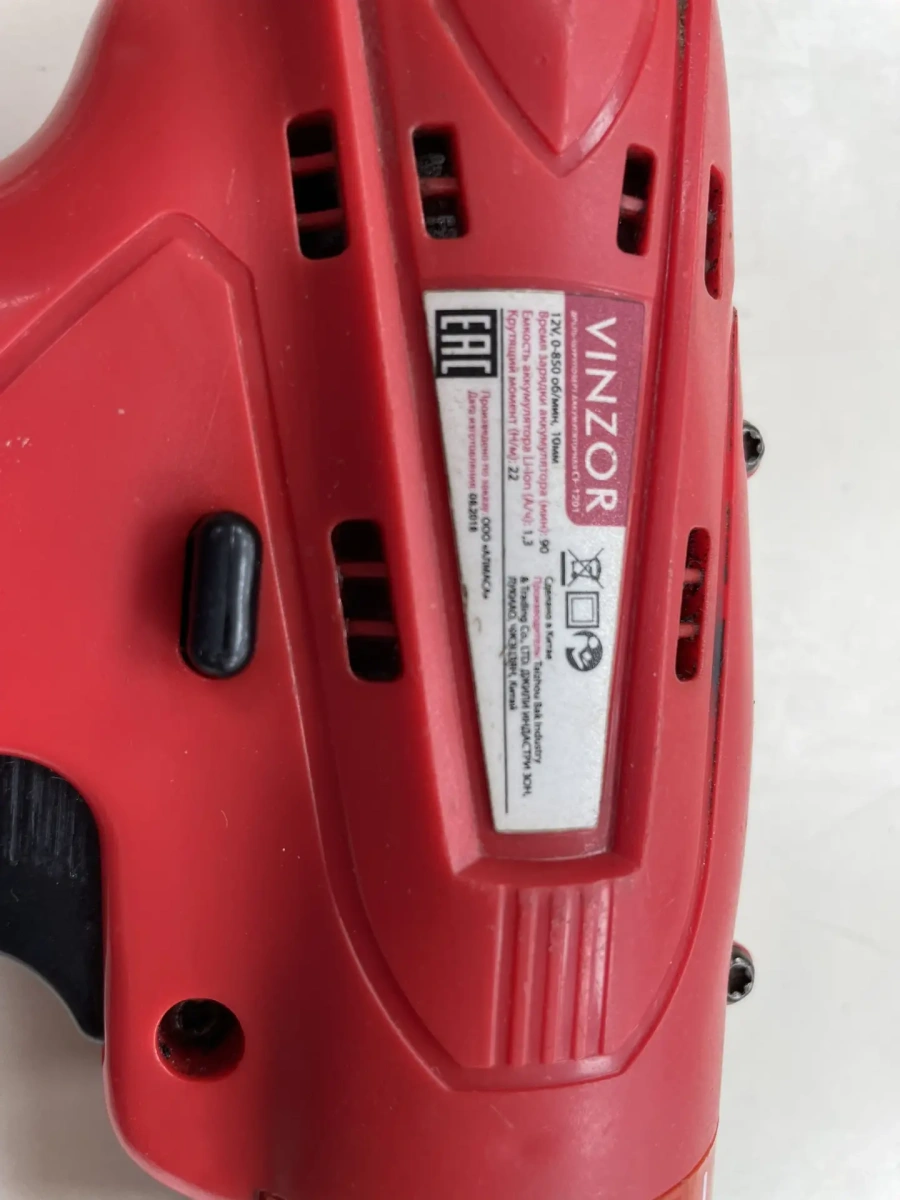 Шуруповерт Vinzor CF-1201