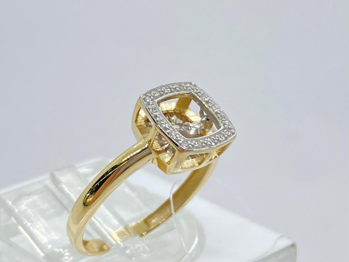 КОЛЬЦО БРИЛЛИАНТ (Au 585)