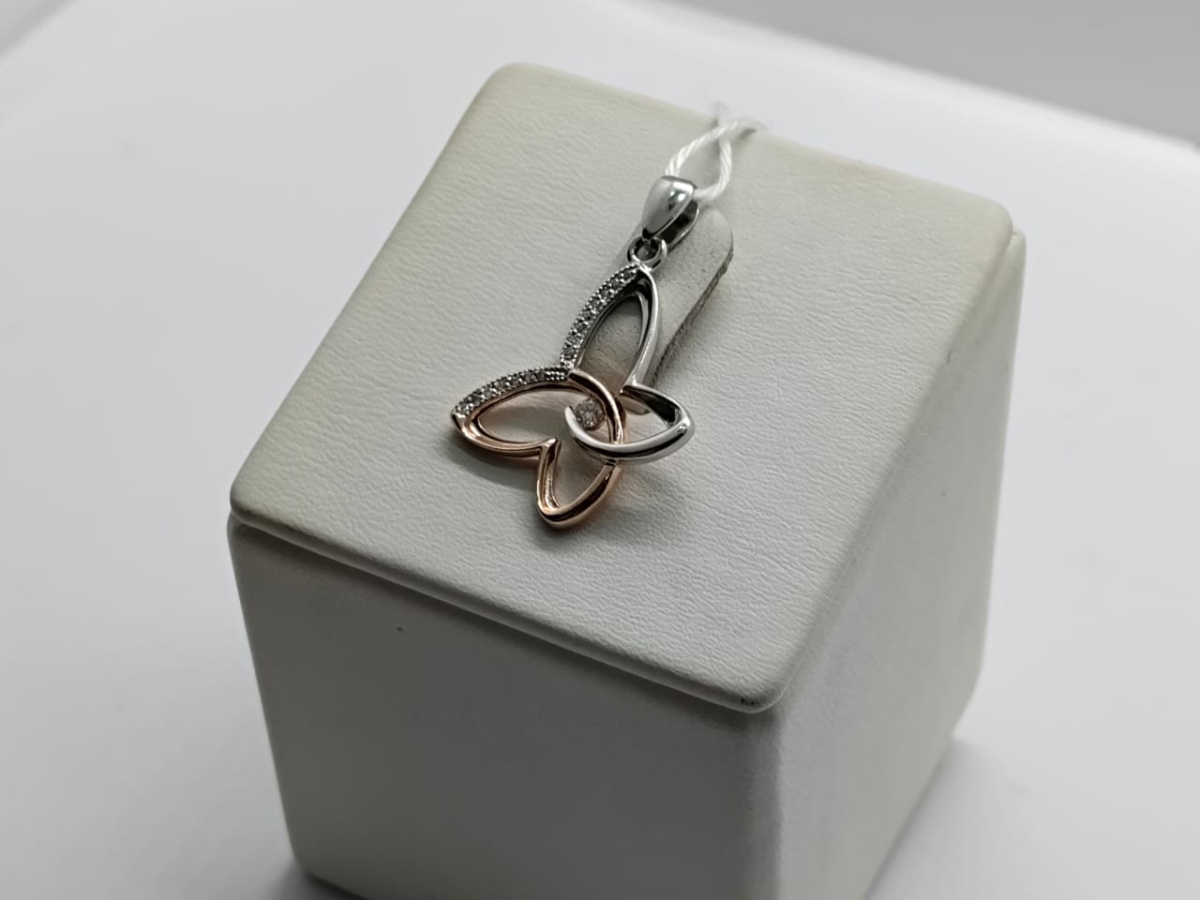 ПОДКМИ585 ПОДВЕСКА С КАМНЯМИ (Au 585) ПОДКМИ585 ПОДВЕСКА С КАМНЯМИ (Au 585)