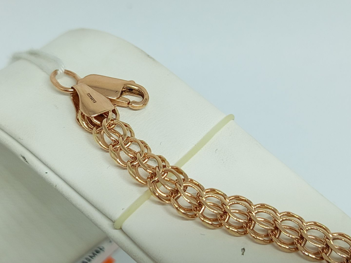 БРАСЛЕТ ПОЛНОВЕСНЫЙ Итальянка Au 585