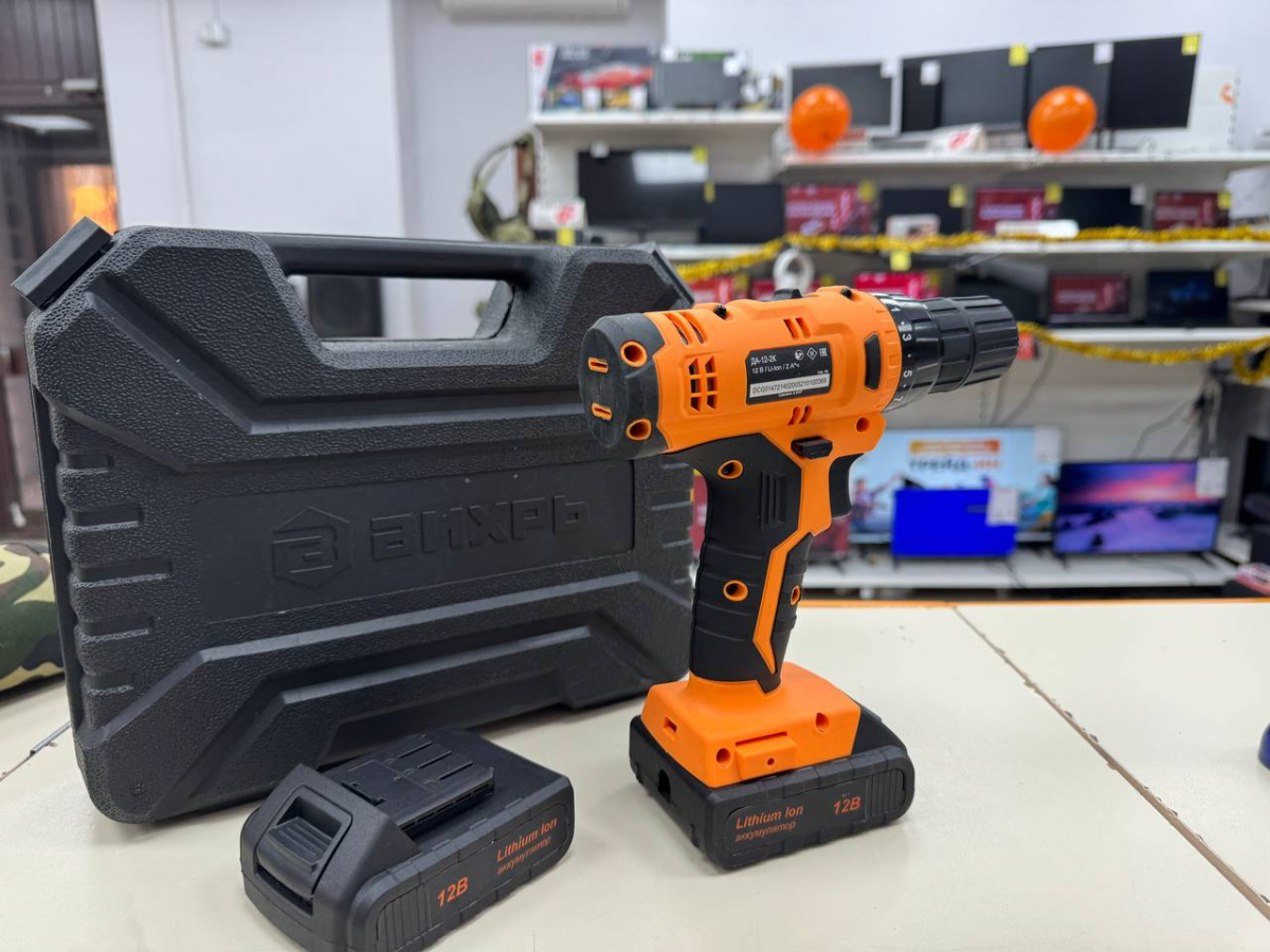 Шуруповерт Вихрь ДА-12Л-2К