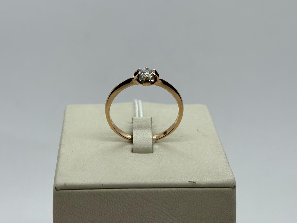 КОЛЬЦО БРИЛЛИАНТ Au 585