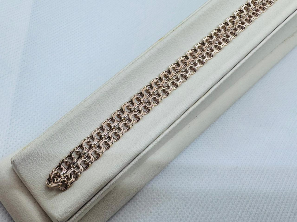 ЦЛБС585 ЦЕПЬ ПОЛНОВЕСНАЯ Бисмарк (Au 585)